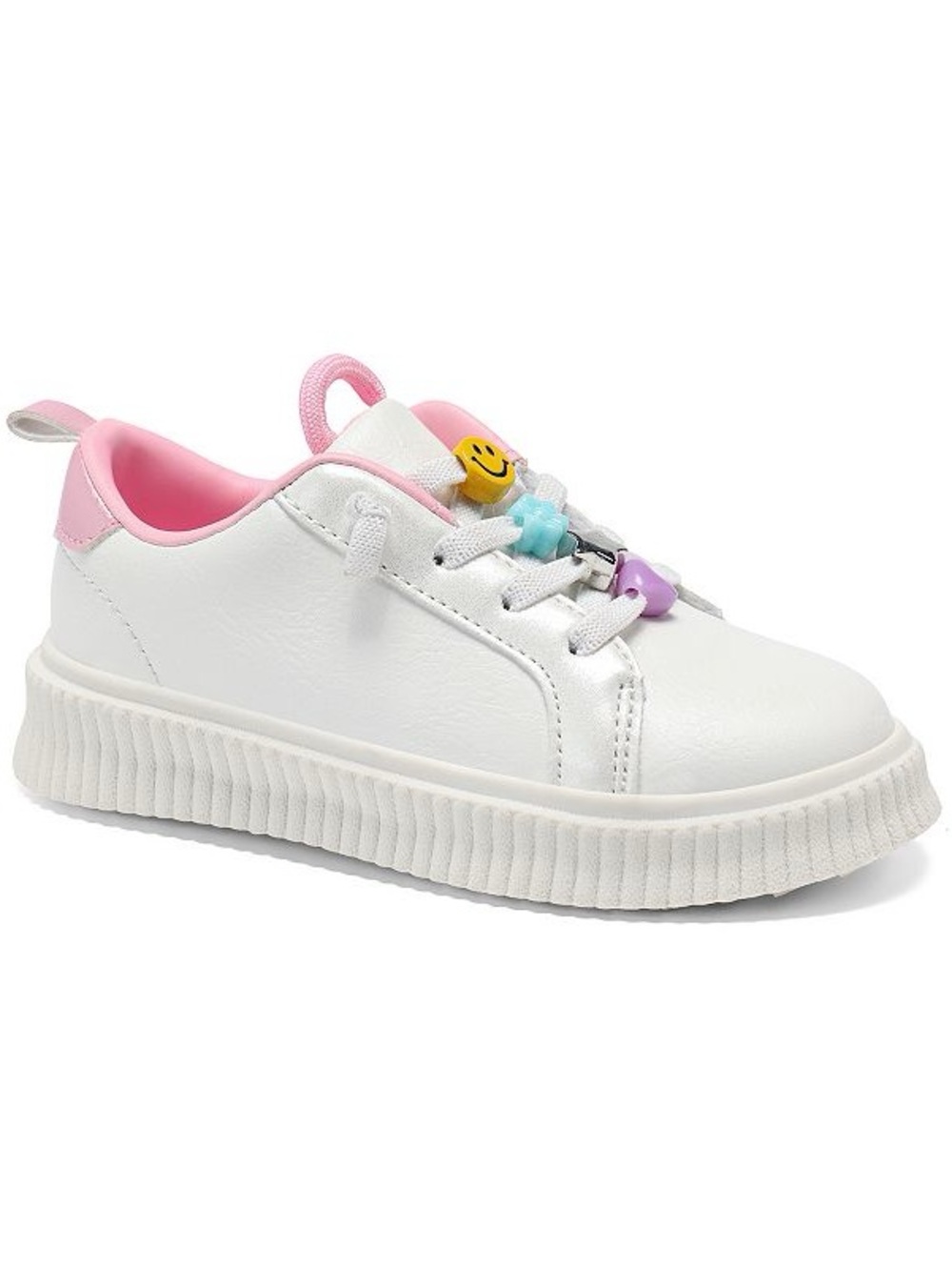 Carter's Tilsley Girls Casual Lace-Up Sneakers with Bow Accent